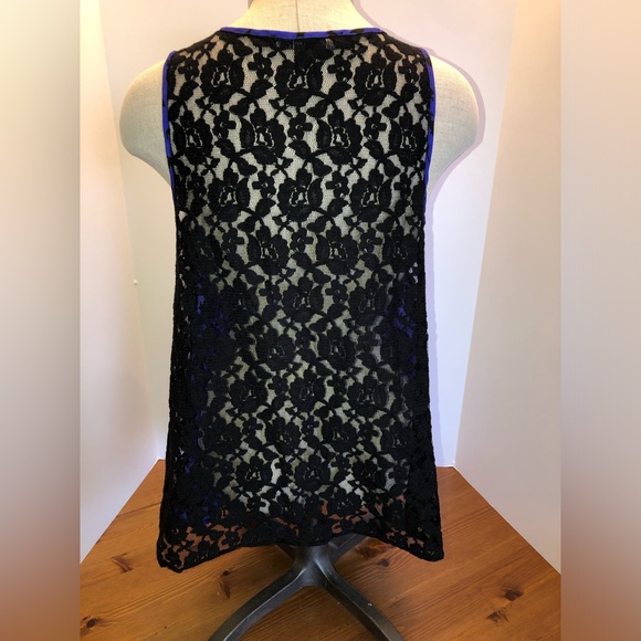 Mixed material zipper tank - Picture 2 of 2